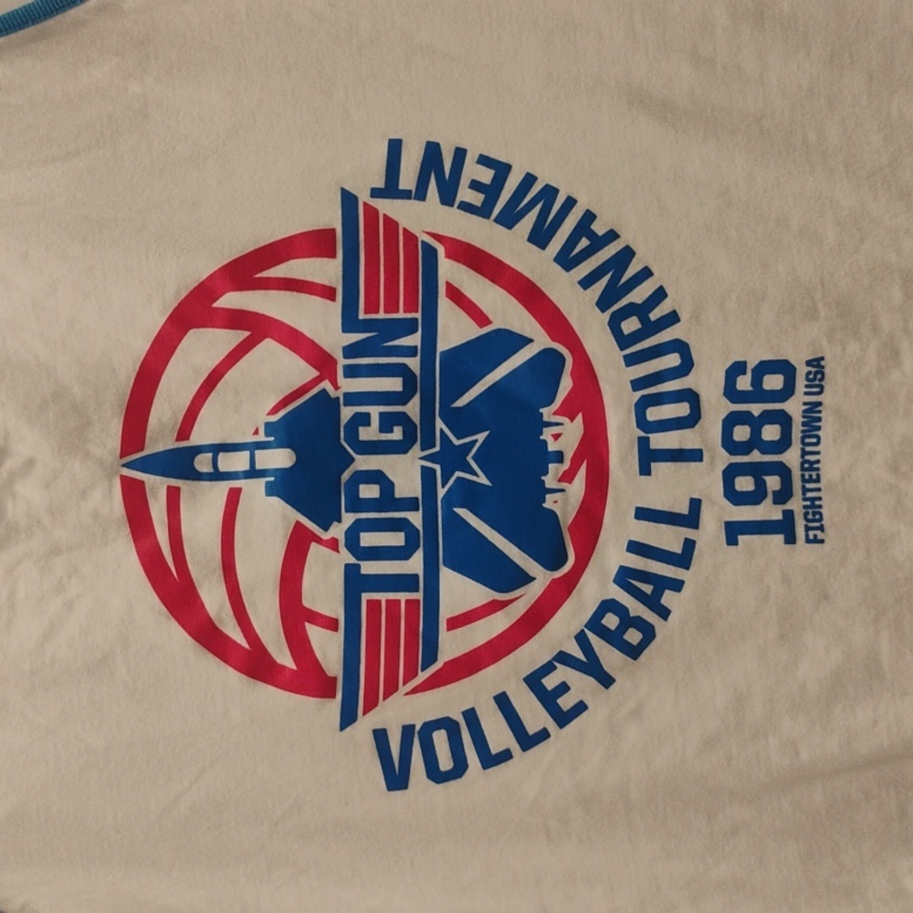 TOP GUN Volleyball Tournament Tank Top XL Like New